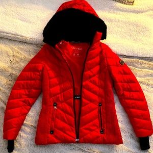 Nautica Red Jacket size Small